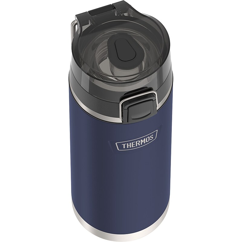 Thermos Icon Stainless Steel Vacuum Insulated Water Bottle, 24 oz., Mystic Navy (EAIS2204MN4) image 1