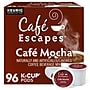 Cafe Escapes Café Mocha Coffee Keurig® K-Cup® Pods, 96/Carton (68037)~#|#~2180C556-ADBC-4DFC-98A13DB68529E17A_sc7