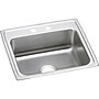Elkay Lustertone 22" Drop In Single Basin Stainless Steel Kitchen Sink (LRAD2219653)~#|#~218160D3-A914-4FFF-96DC06B04A01AC65_sc7