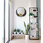 Infinity Instruments Emperor Metal Wall Mirror, 22" (20007BK)~#|#~218189A8-8673-430F-8B667861F16E7169_sc7