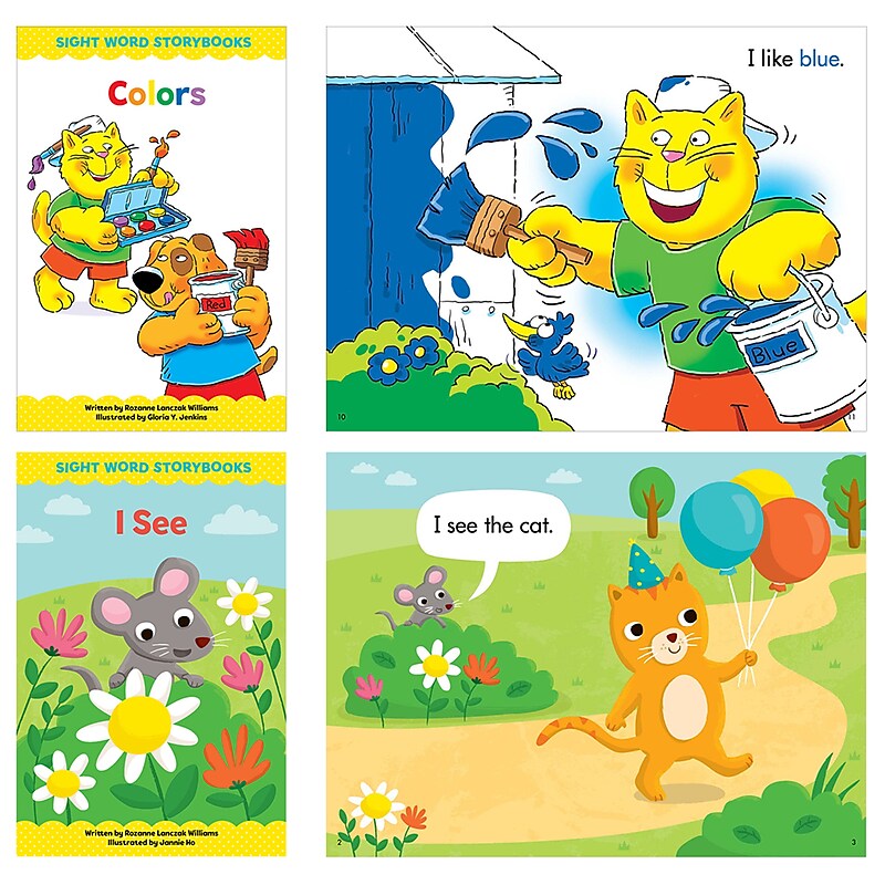 Creative Teaching Sight Word Storybooks Picture Book Set 1, 6 Books/Set image 1