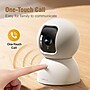 Cinmoore C2U 3K Smart Indoor Security Camera, Dual WiFi 6, White, 2/Pack~#|#~218CF7AE-0902-4D5B-81746480F6584CB5_sc7
