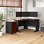 Bush Business Furniture Cubix 48"W Corner Desk with Mobile File Cabinet, Hansen Cherry/Galaxy (SRA035HCSU)~#|#~21900E47-46C2-4498-B7505377C90AC203_sc7