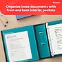 Staples 3" 3-Ring Better Binder, D-Ring, Teal (ST55891-CC)~#|#~2190A3E1-A194-482F-839F7C8ACAE84400_sc7