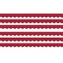 Teacher Created Resources Border Trim, 2.19" x 2.92', Cranberry Red Scalloped, 12/Pack, 6 Packs/Bundle (TCR9242-6)~#|#~2195772C-BABA-42C1-BEB802D9CDCB7D58_sc7
