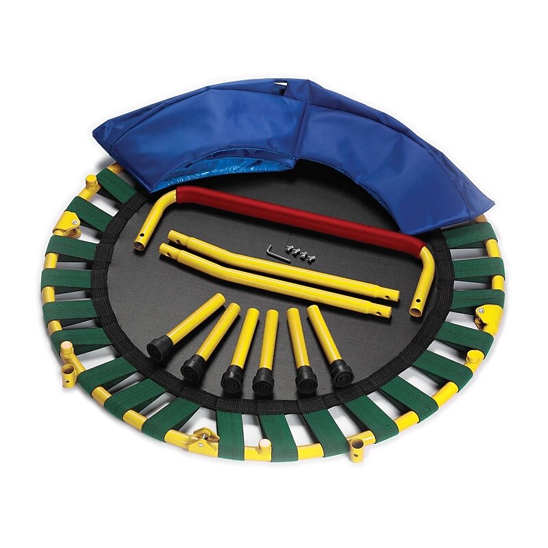 The Original Toy Company Metal/Vinyl Fold & Go Trampoline, Multicolor (GLT59609) image 1