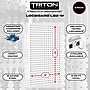 Triton Products Locboard 24" x 42" x 9/16" Steel Square Hole Pegboards, Set of 2 (LB2-W)~#|#~219A78D5-B4F2-4751-9D072E52E485C776_sc7