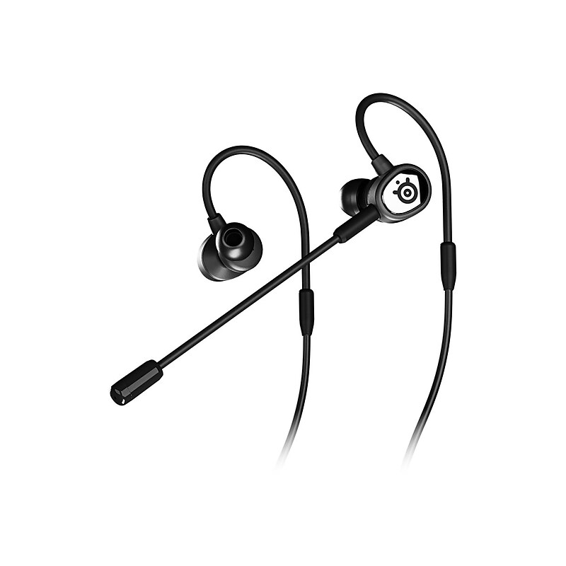 SteelSeries TUSQ Stereo Over-The-Ear Gaming Headset, Black (61650) image 1