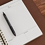 Staples Pro120 Elite™ Flexible Cover Meeting Notebook, 6.5" x 9.5", Narrow Ruled, 90 Sheets, Black (ST63370)~#|#~91A6CBA8-B427-4A8D-83BFF43CF094DD7D_sc7