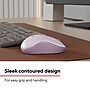 Staples TECH Wireless Ambidextrous Optical USB Mouse, Dusty Pink (ST63804)~#|#~21A1E9D5-0599-48BD-A047054C01A1746F_sc7