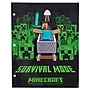 Innovative Designs Minecraft Glossy 3-Hole Punched 2 Pocket Paper Portfolio Folder, Multicolored (720383MCR)~#|#~21A2F2CF-F802-4DB8-9B26EADD6A69DA6A_sc7