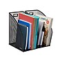 Mind Reader Vertical File Storage Desktop Organizer, Metal, Black, 2/Pack (JMAG2-BLK)~#|#~21A583D6-22DD-4F5D-A036951B2F9BE524_sc7