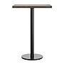 Flash Furniture Bennett Wooden Commercial Indoor Table, 30" x 24", Dark Brown Top/Black Base (GSF2430DBTR18B)~#|#~21A623DF-C018-4DEF-A773DEC7EEBF0DAF_sc7
