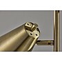 Adesso Josephine 60.5" Antique Brass Floor Lamp with Cone Shades (9411-21)~#|#~21A637D5-62BB-41A8-869D6B57DC48F9D3_sc7