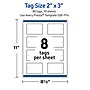 Avery  3" Blank Price & Merchandise Tags, White, 80/Carton (S00-FF4-PRMWT10)~#|#~21A7BD62-AC5B-4B39-BDCB4C47E4EC7ADA_sc7
