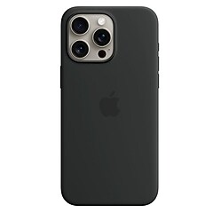 Apple iPhone 15 Silicone Case with MagSafe, Black (MT0J3ZM/A