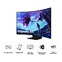 Samsung Odyssey Ark 2nd Gen. 55" Curved 4K Ultra HD 165Hz QLED Gaming Monitor, Black (LS55CG970NNXGO)~#|#~21A9AC21-4969-40B0-A66784315DB7BBAA_sc7