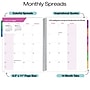 2027 Excello Brands 8.5" x 11" Weekly & Monthly Planner, Paperboard Cover, Teal/Gold Marble (NRY27-DL-54)~#|#~21A9FCD5-EE72-4797-9A1EC7D9FBDE9414_sc7