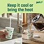 Perk™ Eco Compostable Paper Hot Cup, 12 Oz., White/Green, 500/Carton (PK56222CT)~#|#~21AEE245-4577-4E82-B88E7368E242992C_sc7