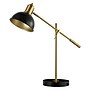 Safavieh Amur 24" LED Table Lamp with USB Port, Black/Brass Gold (TBL4456A-U)~#|#~21AF6EE2-BD14-40D1-97AD6A681A24AB83_sc7