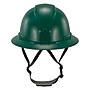 Ergodyne Skullerz 8963 PC-ABS Type II, Class E, 6-point Ratchet Suspension Full Brim Safety Helmet, Green (60545)~#|#~21AFD8C1-9249-40A6-B0A692D0AAAA9D64_sc7