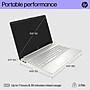 HP 15.6" Laptop, Intel Core i3-1215U, 8GB RAM, 256GB SSD, 8.5 hours + Battery, Windows 11, Natural Silver (8J0Z6UA#ABA)~#|#~21B03A19-94A1-483D-B5DC07138707C43C_sc7
