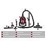 Atrix Vortex Red Canister Vacuum, Bagless, Red (VR25BCV)~#|#~21B2DB84-E47E-42B5-B7994E21E3ADACDA_sc7