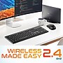 Delton Ultra Slim KB7 Wireless Keyboard and S8 Optical Mouse Combo, Black (DKBMKIT2-WB)~#|#~21B3BE04-C94B-42E4-BC0CD47667F7F648_sc7