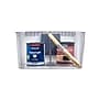 iDESIGN Wall Mounted Large Stackable Plastic Storage Bin, 8" x 15"x 12.5", Clear, 2/Pack (29170M2)~#|#~21B911D6-AD8F-4670-A785F175D4B6A90C_sc7