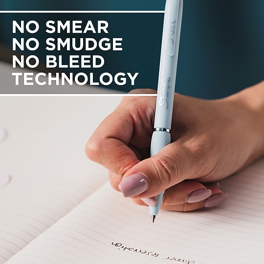 Sharpie S-Gel Retractable Gel Pen, Medium Point, 0.7mm, Black Ink, 4/Pack (2220962)~#|#~21BAF14D-85CC-4EF7-856F8748AE368C3D_sc7
