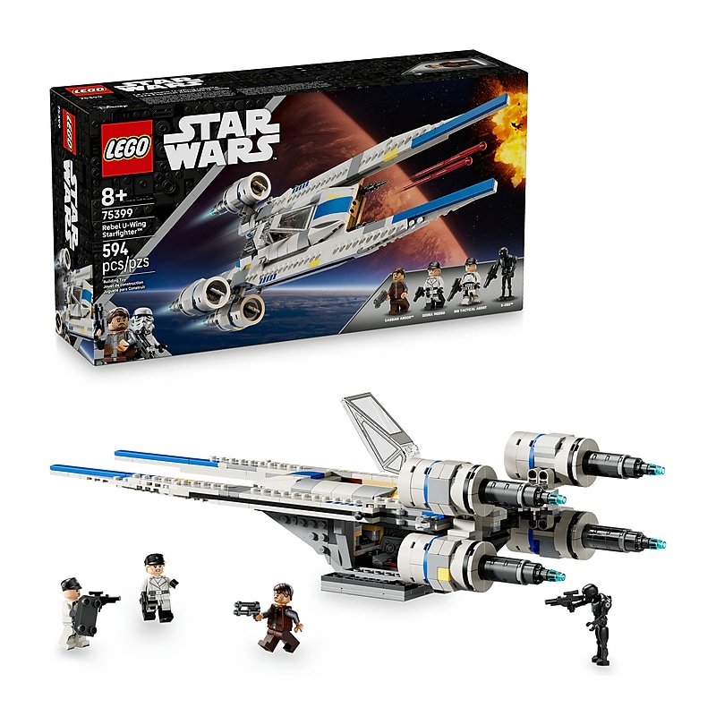 LEGO Star Wars Rebel U-Wing Starfighter, 594 Pieces (75399) image 1