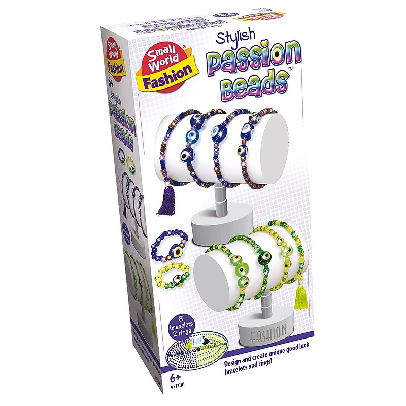 Small World Toys Stylish Passion Beads Bracelet & Ring Kit (SWT9721111) image 1