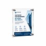 Azar  8.5" x 11" Floating Frame Sign Holder, Wall Mounted, Vertical/Horizontal, Front Loading, Silver Acrylic (105514)~#|#~21C8C485-555C-4A40-95672E022CE6D483_sc7