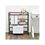 Advantus FlipShelf 3-Shelf Steel Rack, 30.5" x 26.75" x 12", Black (38703)~#|#~21CDEC73-012C-4DE0-9E76ECB64D3617F9_sc7