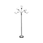 Simple Designs 67" Silver Metal Floor Lamp with 5 Adjustable Cone Shades (LF2006-SVW)~#|#~21CEE04A-7A3E-4FAB-A84ADC38C6945926_sc7
