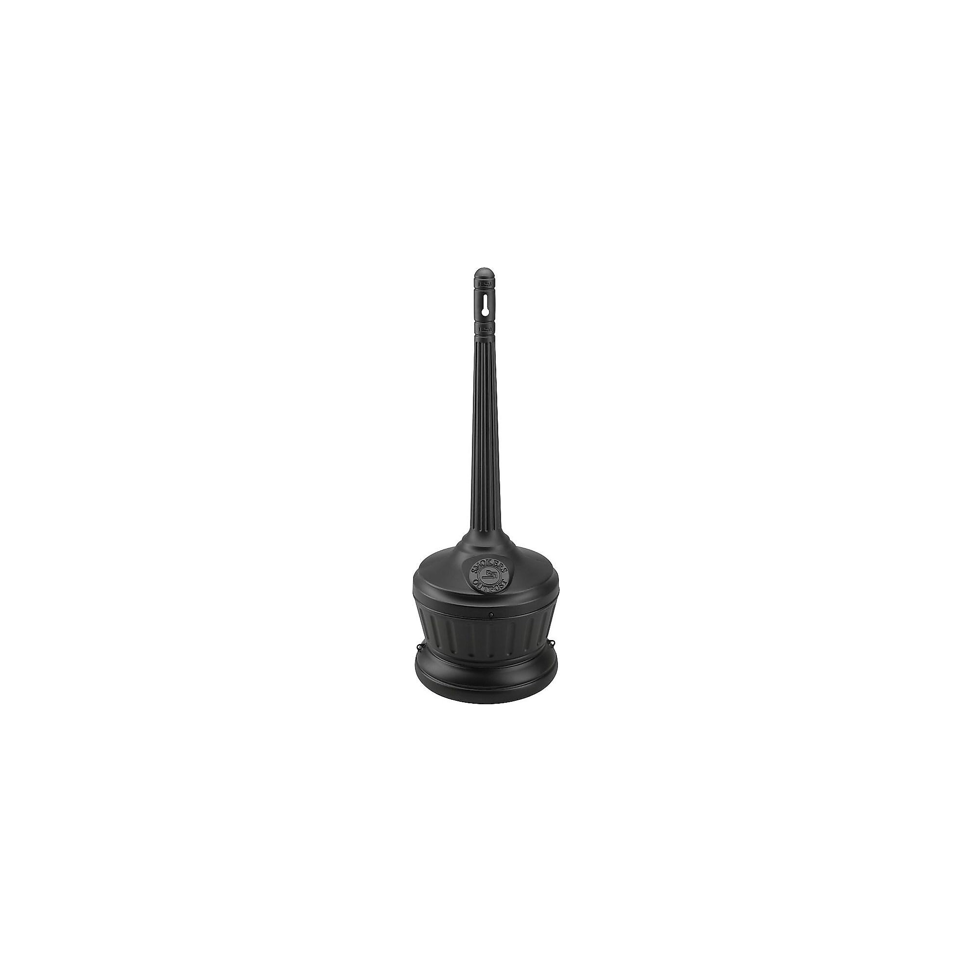 Commercial Zone Smokers’ Outpost Standard Outdoor Ash Urn, 4 Gallon, Black (711301) Sansujyuku sansujyuku.com