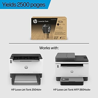 HP 153A Black Standard Yield Toner Reload Kit (W1530A)