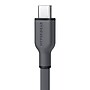 HyperGear Flexi Pro USB-C to Lightning Soft-Touch Silicone Fast Charge and Sync Cable, 10 ft., Gray (16009)~#|#~21D77584-3853-4CE7-B55DF05277EFE977_sc7