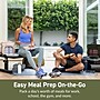 bentgo Prep Deluxe Insulated Multimeal Bag, 5-Compartment, Olive Green (BGPRPBAG-OG)~#|#~21DCDD31-0E0B-4C15-848D453A3EAA69F1_sc7