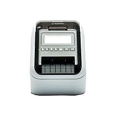 Brother Desktop Thermal Label Printer, Glossy Black/White (QL