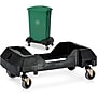 Alpine Industries Rectangular Trash Can Dolly, 200 lb. Weight Capacity, Black (477-DOLLY)~#|#~21DEC3EE-F85C-4532-8F27329E4B572063_sc7