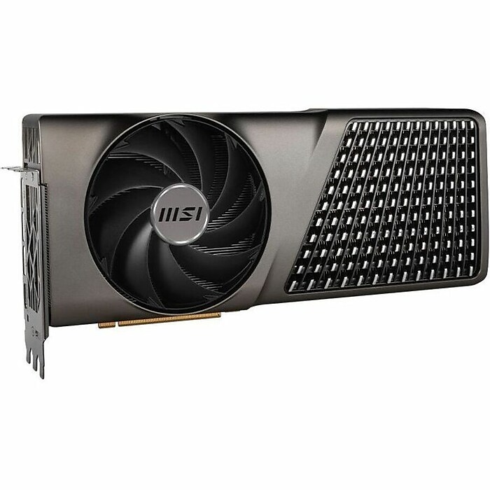 MSI GeForce RTX 4070 Ti Super NVIDIA PCI Express 4.0 16GB GDDR6 Gaming Graphics Card, 2670 MHz Core, 21 Gbps MHz (G407TS16E) | Staples MSI GeForce RTX 4070 Ti Super NVIDIA PCI Express 4.0 16GB GDDR6 Gaming Graphics Card, 2670 MHz Core, 21 Gbps MHz (G407TS16E) | Staples