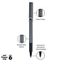 uni-ball Deluxe Rollerball Pens, Micro Point, Black Ink, 12/Pack (60025)~#|#~21E1F48F-7FDA-4641-8F22FA8B1CB1F488_sc7