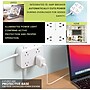 Power by GoGreen 8-Outlet 4-USB Port Surge Protector, 3', 900 Joules, White (GG-833A1C)~#|#~21E33B41-AD2A-4C76-A2D3F1CBCDE44D4F_sc7