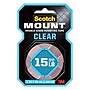 Scotch Indoor Double-Sided Mounting Tape, 1" x 1.66 yds., Clear (410H)~#|#~21E62782-DABD-49C3-B73E9C8141856194_sc7