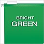 Pendaflex Reinforced Hanging File Folders, 1/5 Tab, Letter Size, Bright Green, 25/Box (PFX 4152 1/5 BGR)~#|#~21E8D0A0-6600-40D9-981C53ECD6FE1017_sc7
