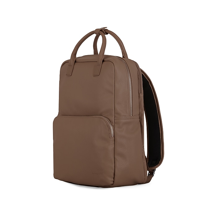 Bugatti Pure Laptop Backpack, Medium, Brown (BKP2466BU-BROWN