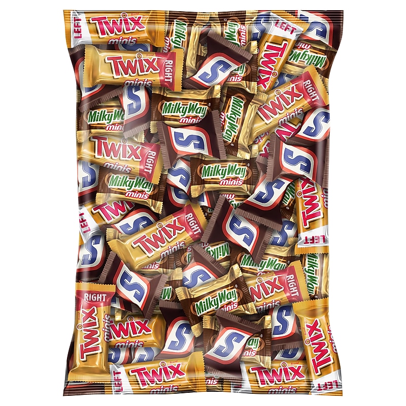 Mars Caramel Mix Miniatures Milk Chocolate Candy Bars, 75 oz. (220-02731) image 1