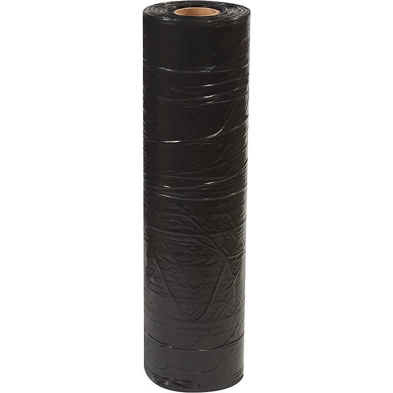 60" x 60" Top Sheeting, 1.5 mil., Black, 250/Carton (PC85) image 1