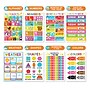 Hadley Designs 17" x 11" Colorful Preschool Educational Posters For Toddlers, Laminated, 16/Set (HDDX004ACAK4L)~#|#~21F54C3E-11F4-40E9-8FCEDFDF45D04E49_sc7
